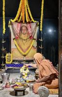 Jalabhisheka and Shodashopachar Puja at HH Shrimat Parijnanashram Swamiji III Sannidhi, Karla (2 March 2025)